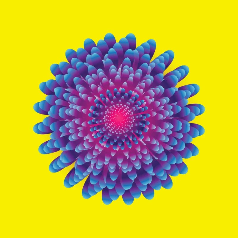 Fleur vectorielle