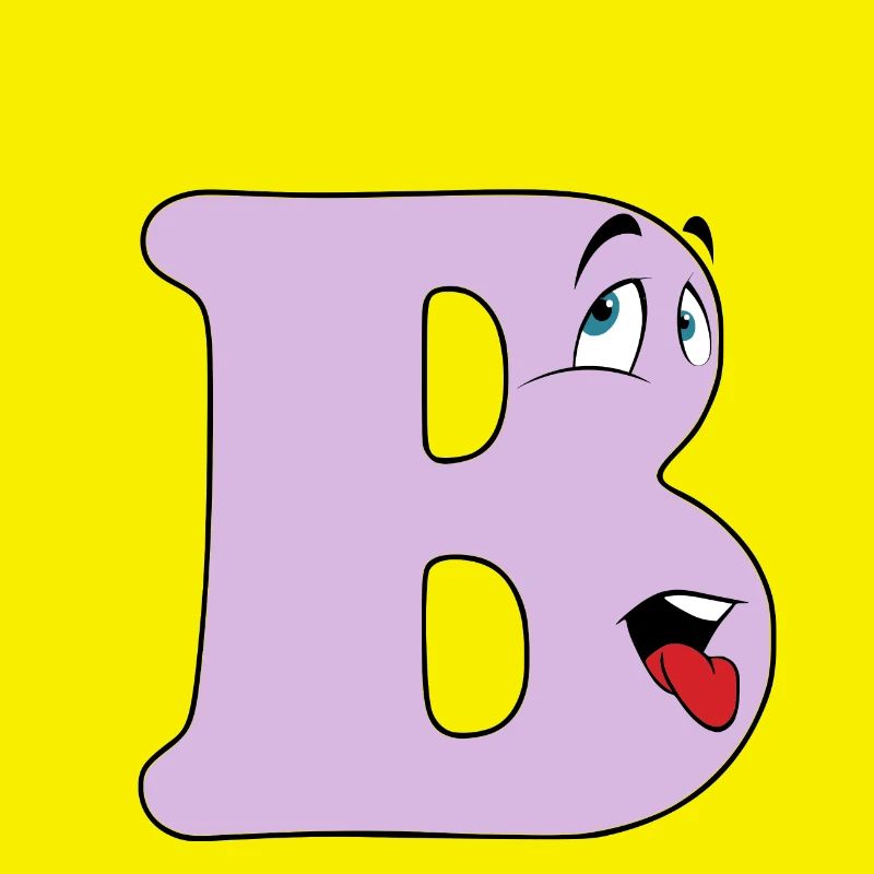 B
