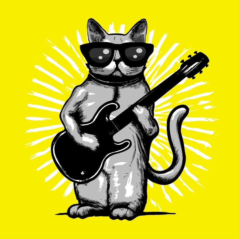 Chat Guitariste