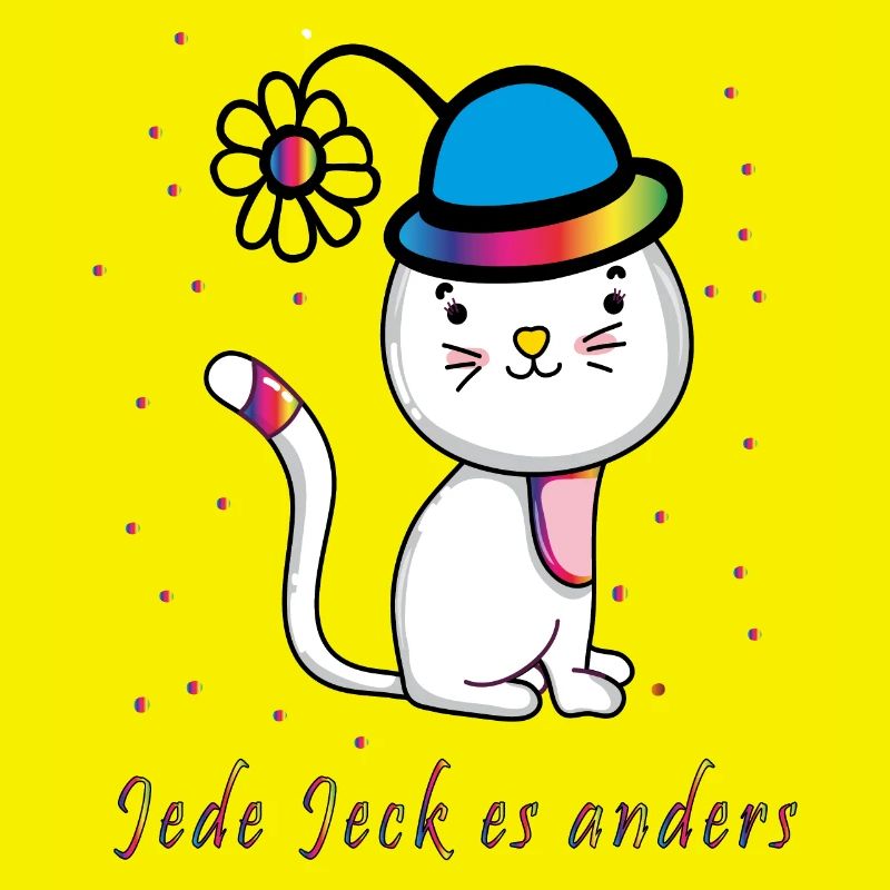 chaque jeck c’est différent confettis de carnaval