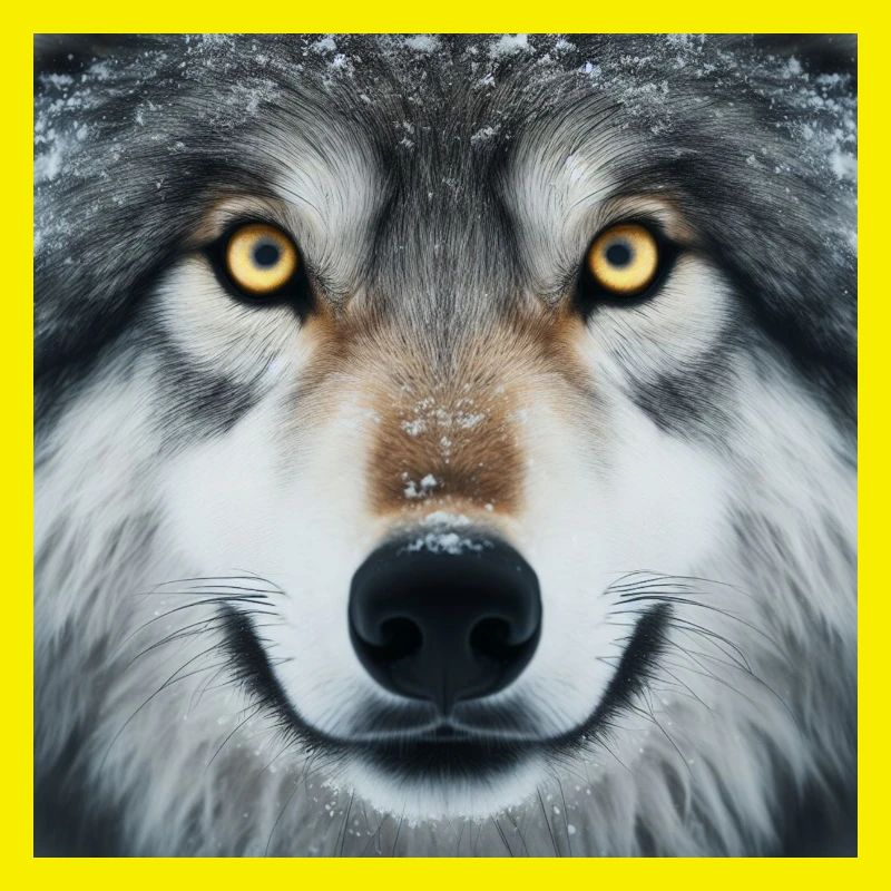 Der Blick des Wolfes
