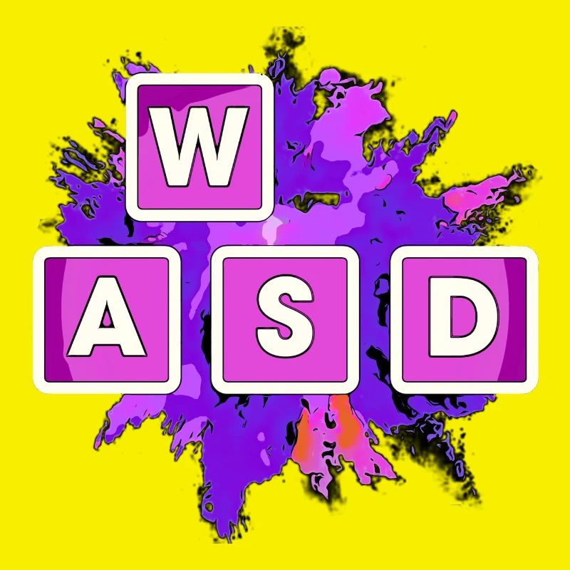 WASD Splash Gaming Blöcke