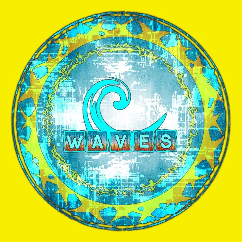 Abstract Waves Pattern