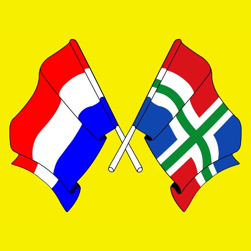 Drapeau Pays-Bas, Groningue