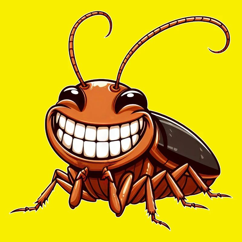 Cute Cockroach Cockroach Comic Cartoon