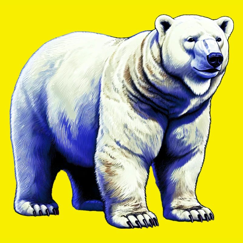 Weißer Eisbär