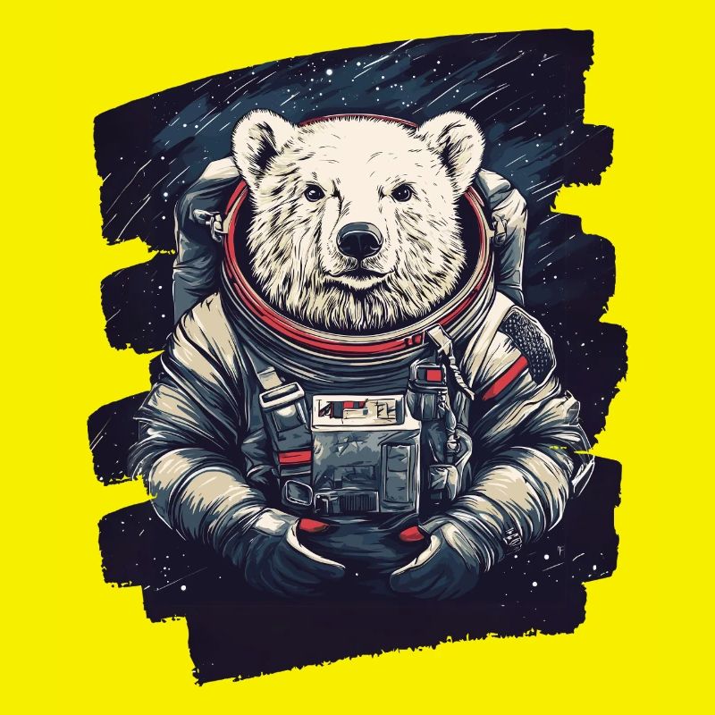 Polar Bear Astronaut