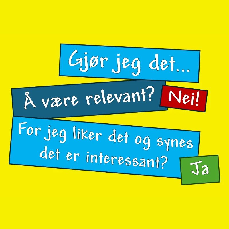 Pas une question de pertinence. Mais une question d’intérêt. (NON)