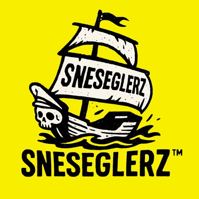 Ship with skull and flag