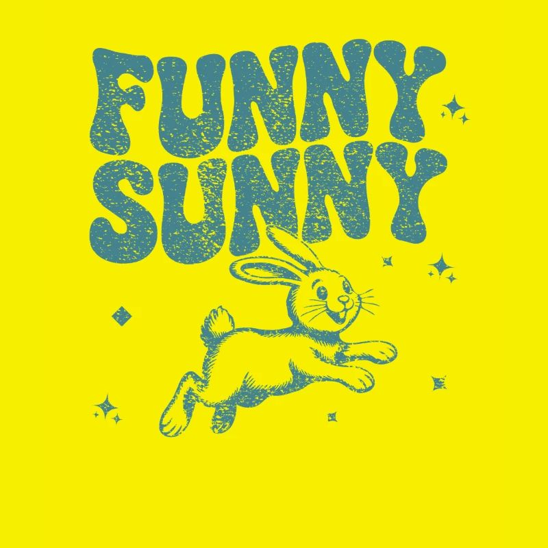 Playful Bunny Comic Design