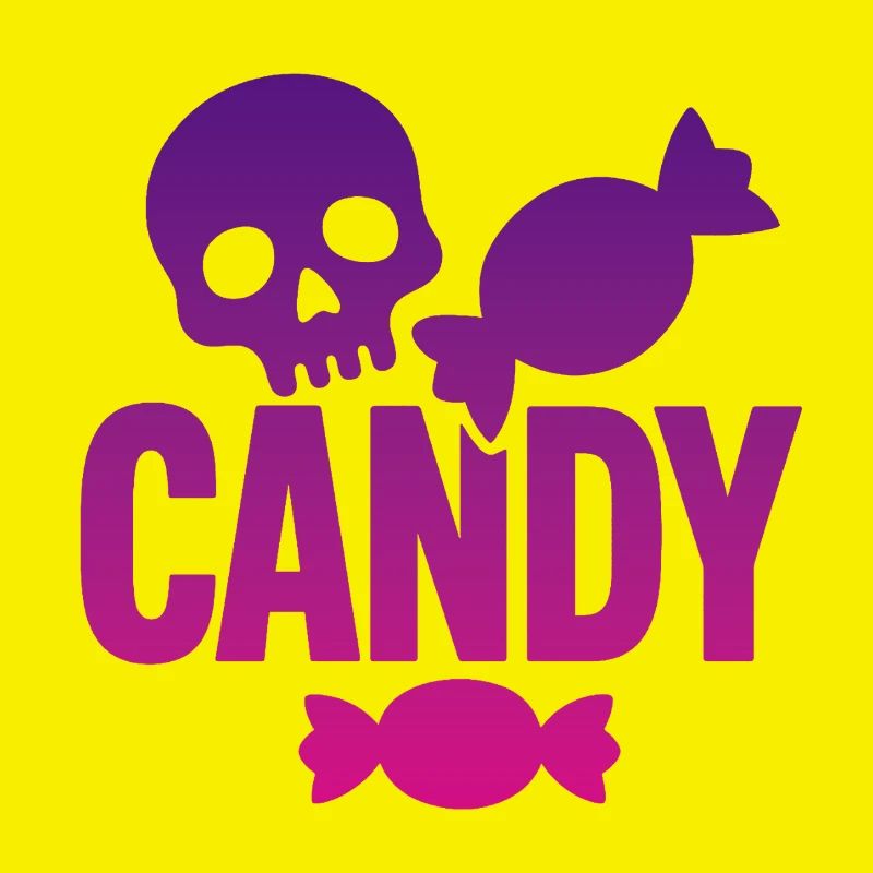 Skeleton and Whimsical Candy