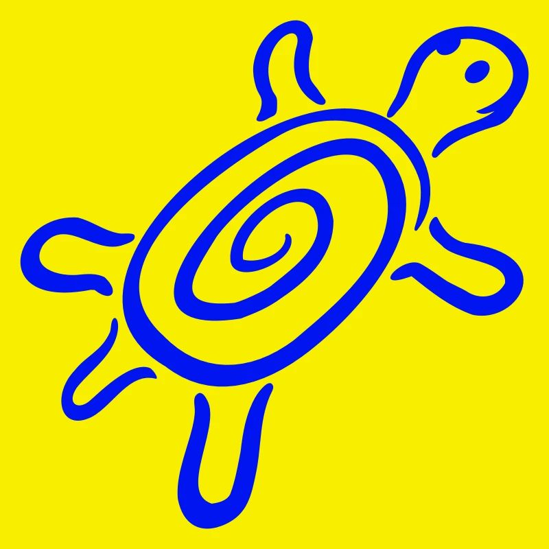 turtle spiral turtle shell pattern cute