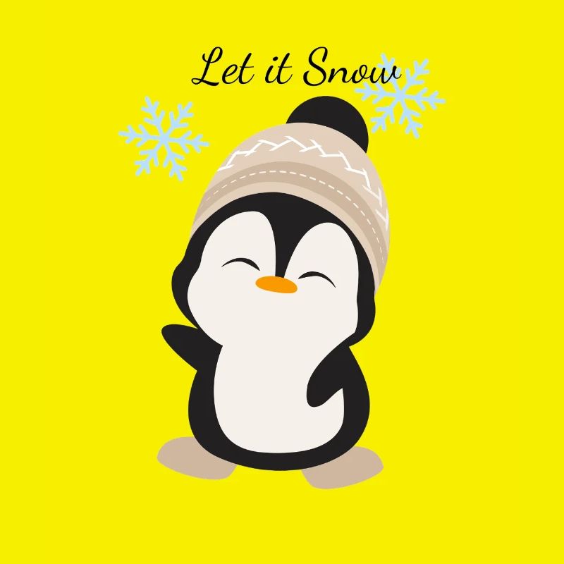 Cuddly Penguin Winter Magic