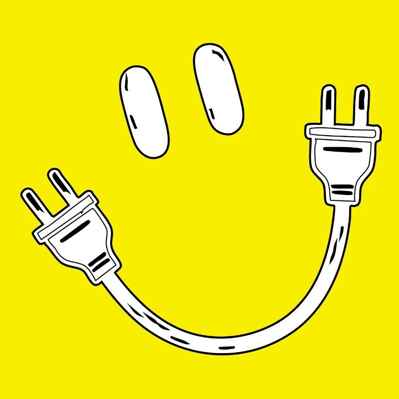 Strom Schuko Stecker Steckdose Elektrik Geschenk