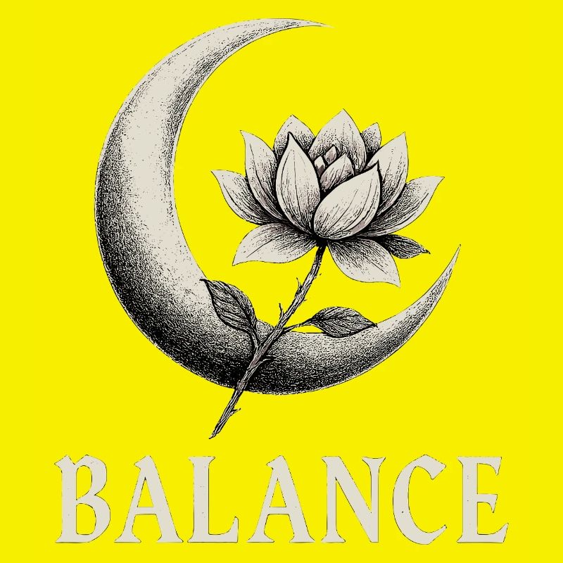 Équilibre Lune et Lotus Design