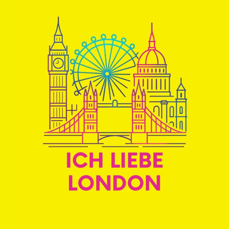 Déclaration d’amour de Londres néon