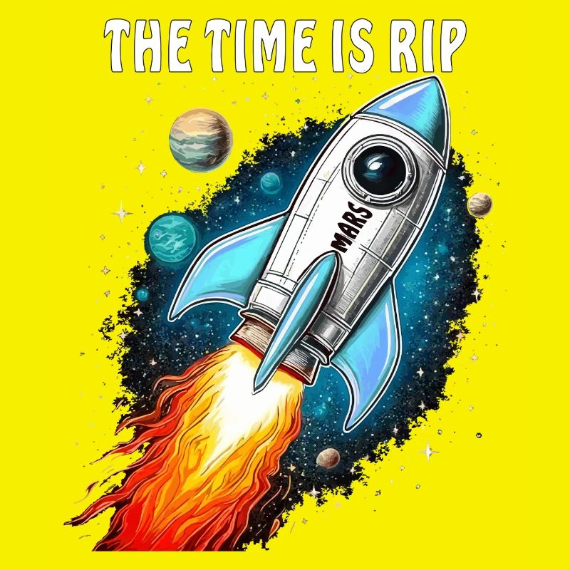 FUSÉE MARS LE TEMPS EST DÉCHIRÉ