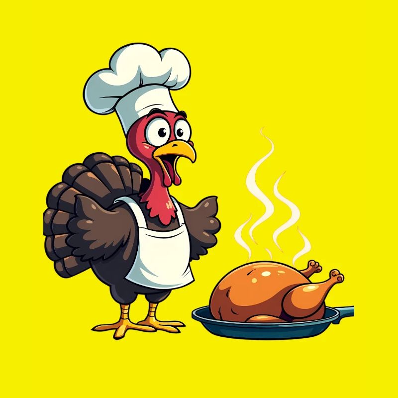 Cuisinier de dinde de Thanksgiving