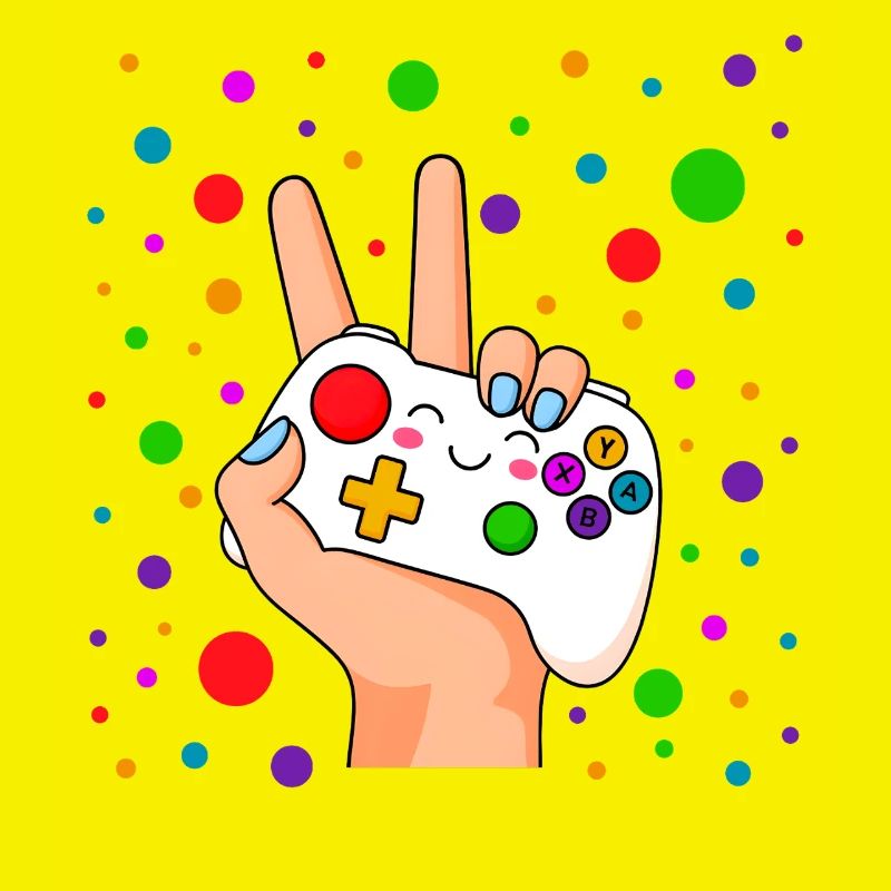 Peace-Zeichen-Controller Pop
