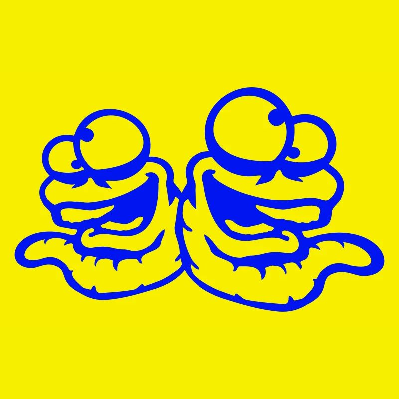 Worms Laughing Duo Crazy Squinting Silly Team