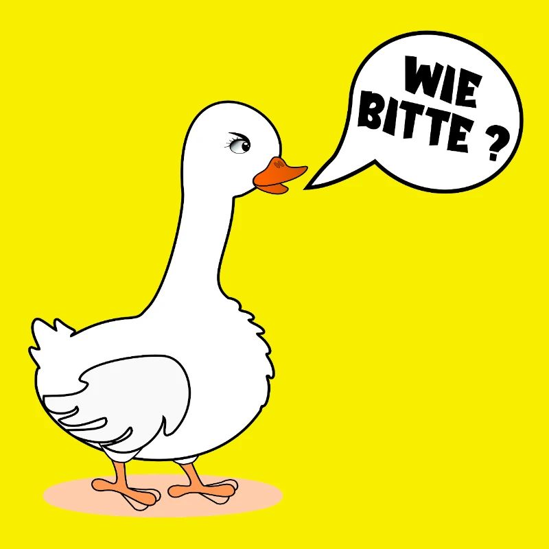 SELBSTBEWUSSTSEIN GANS WIE BITTE