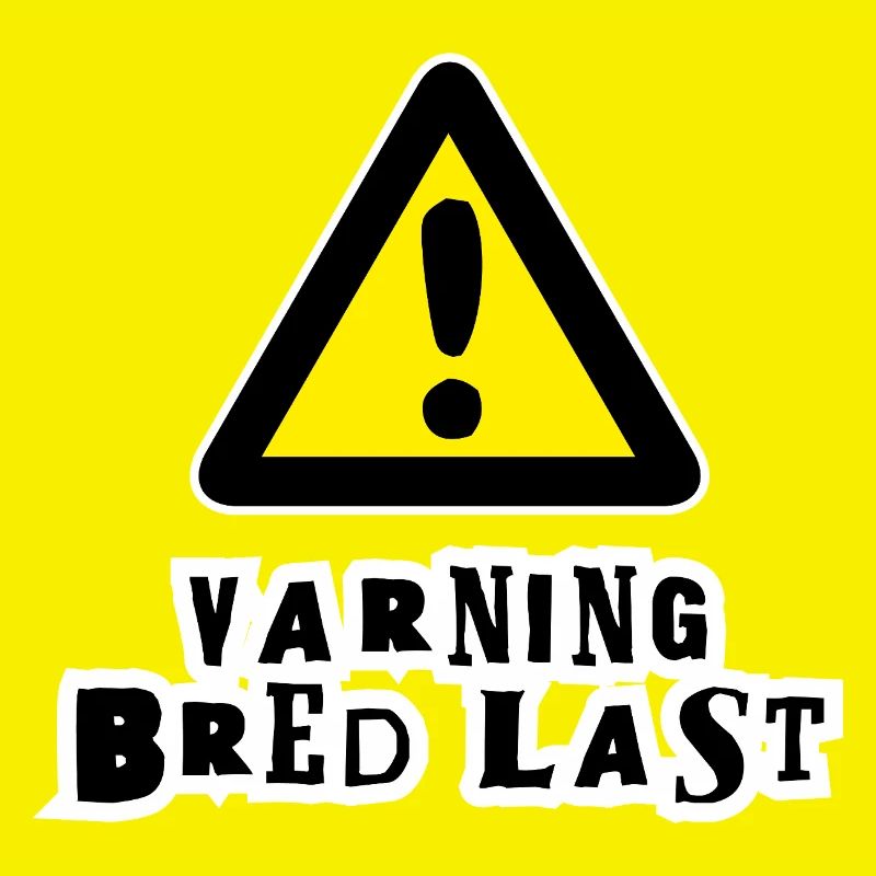 Warnung vor breiter Ladung