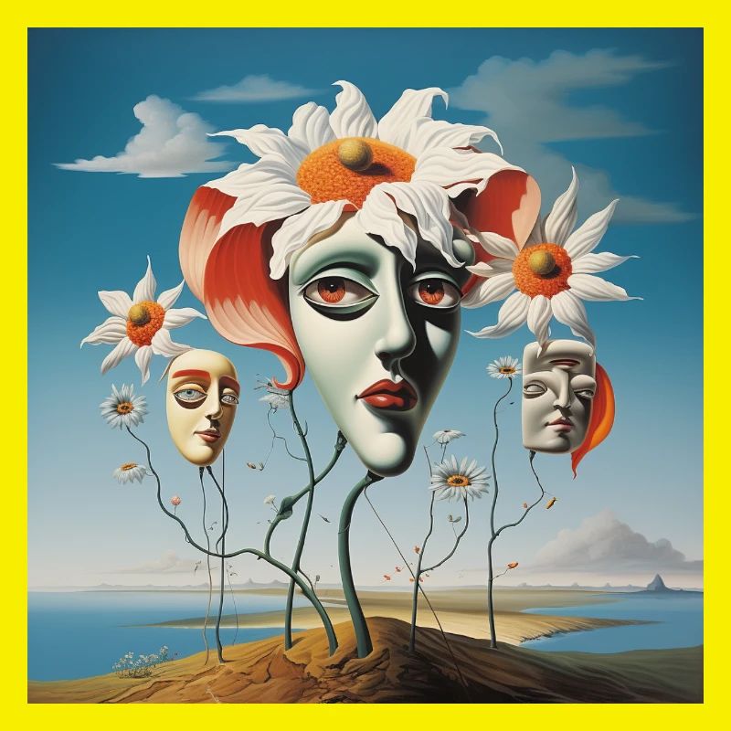 Masques de fleurs Dream