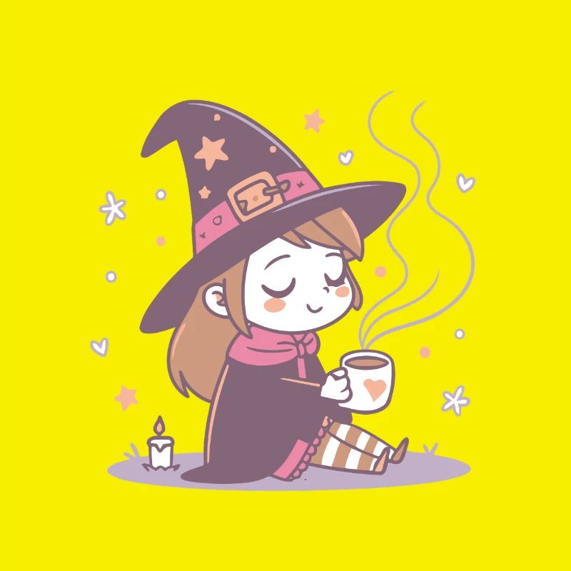 Sorcière Pastel Douce