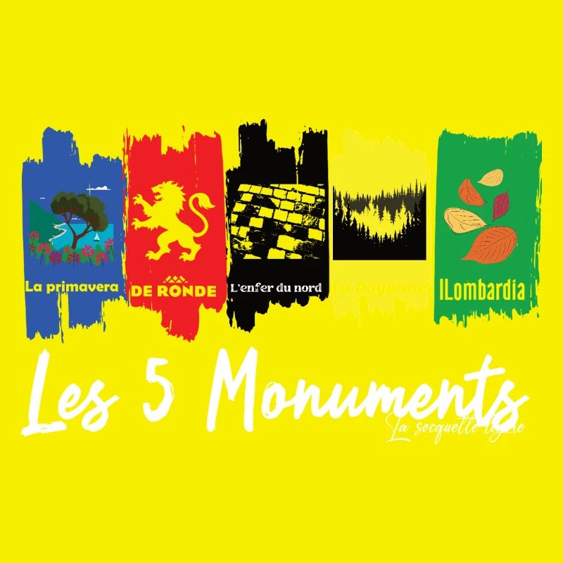 Les 5 Monuments du cyclisme