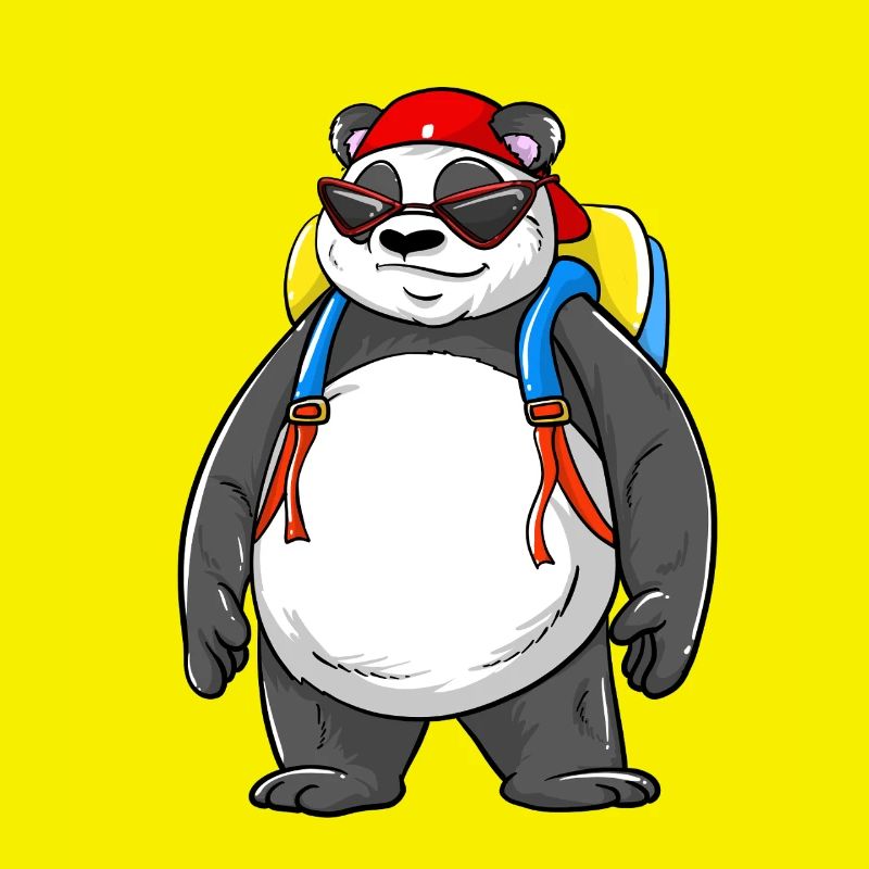 Panda Backpack Ready Back to School 2026 Vibes