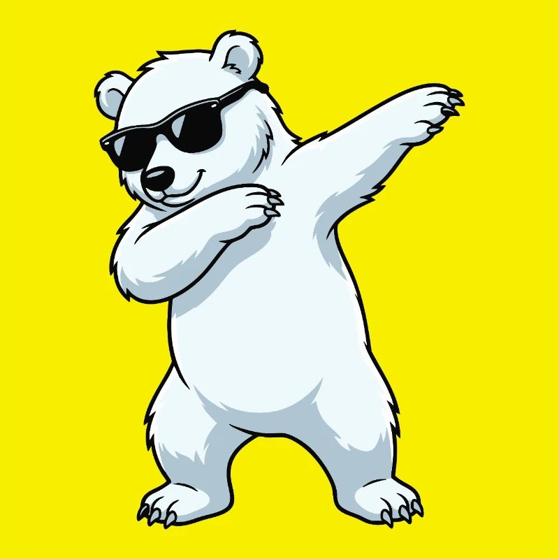 Dab Eisbär Cartoon