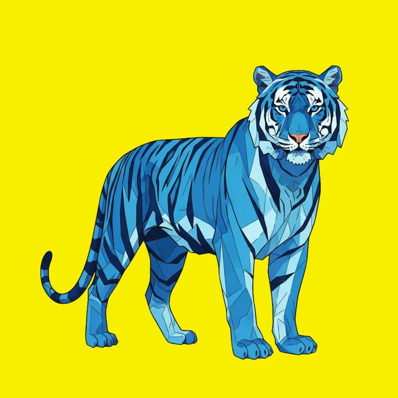 Polygone géométrique de BlueTiger