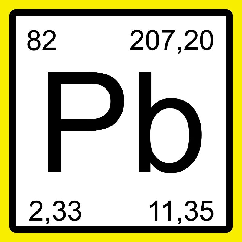 Symbole Pb Signe de Période