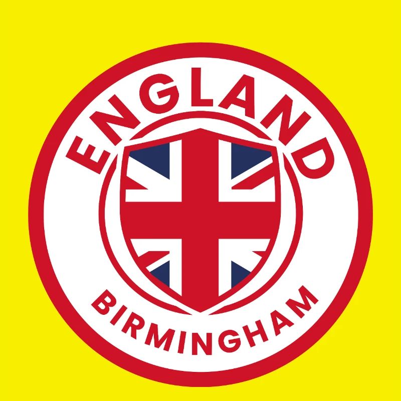 Drapeau emblème de l’Angleterre de Birmingham