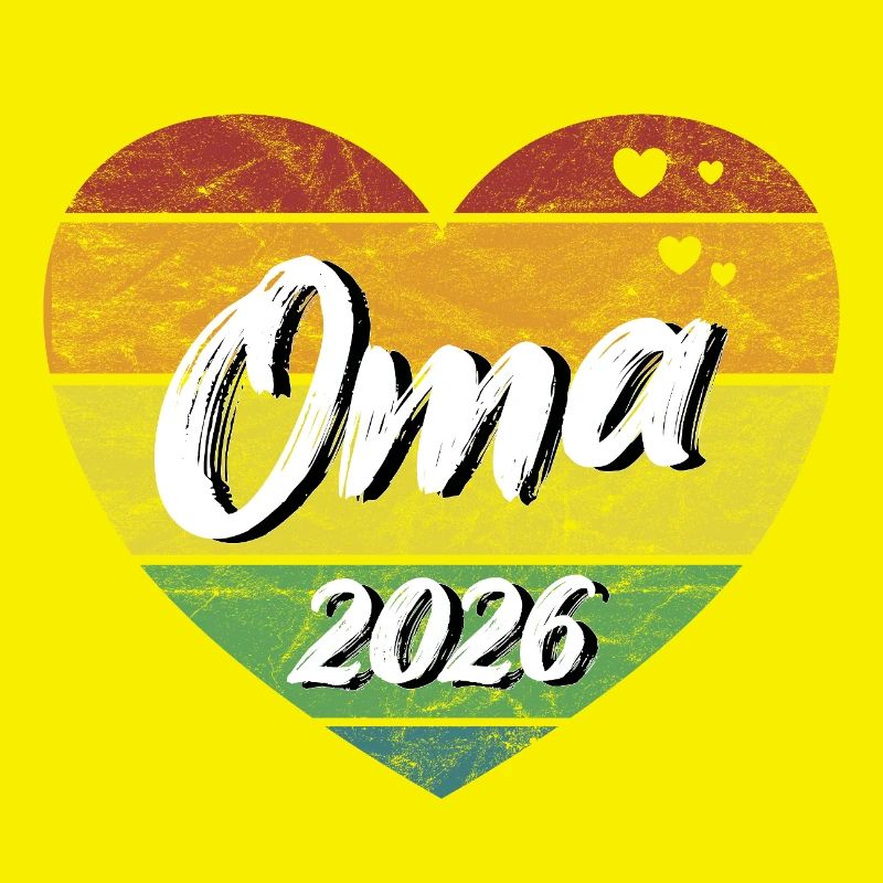Oma 2026 Großmutter werdende Oma retro vintage