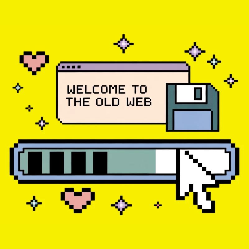 Welcome To The Old Web Retro Internet