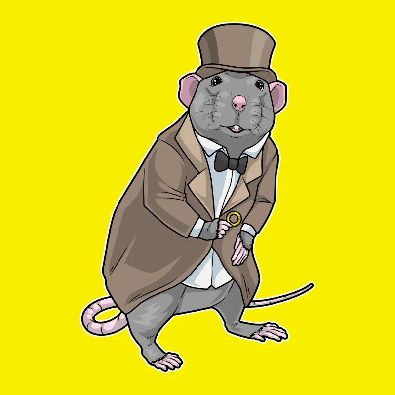 Ratte Bräutigam Ehering Hochzeit