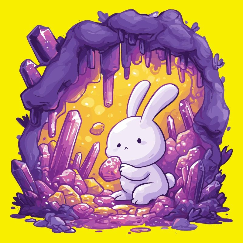 Rabbit in Crystal Cave