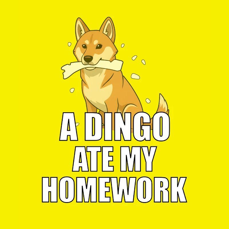 Un dingo a mangé mes devoirs