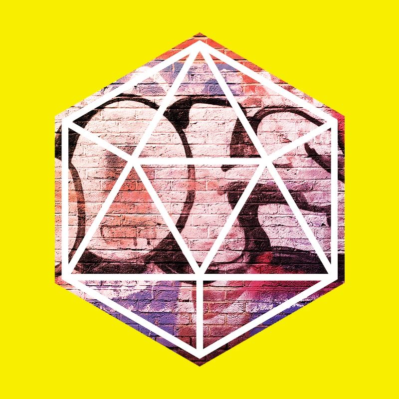 Geometric Graffiti Prism