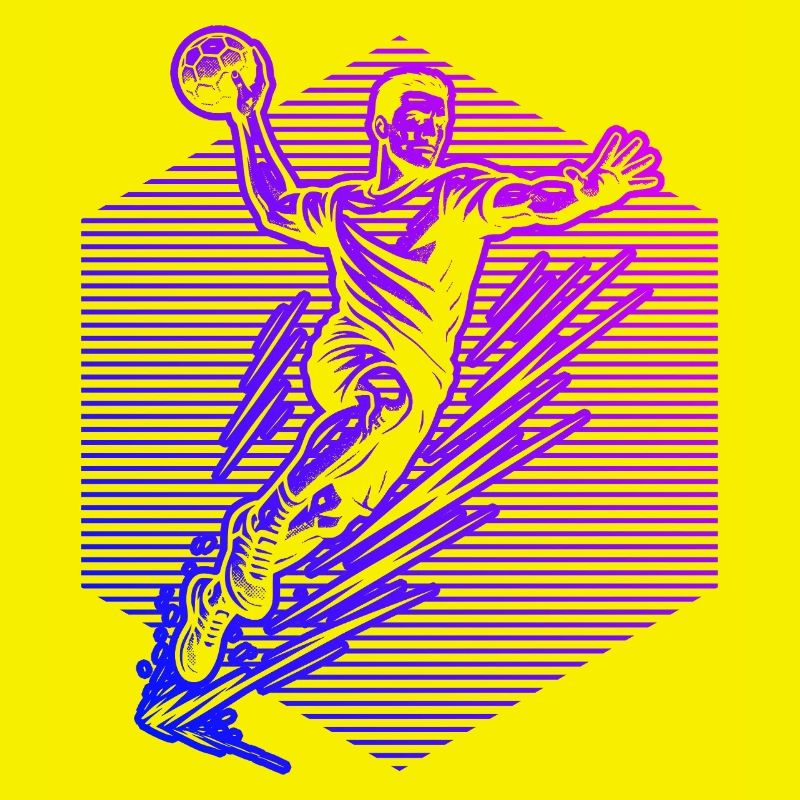 Clear handball message for men