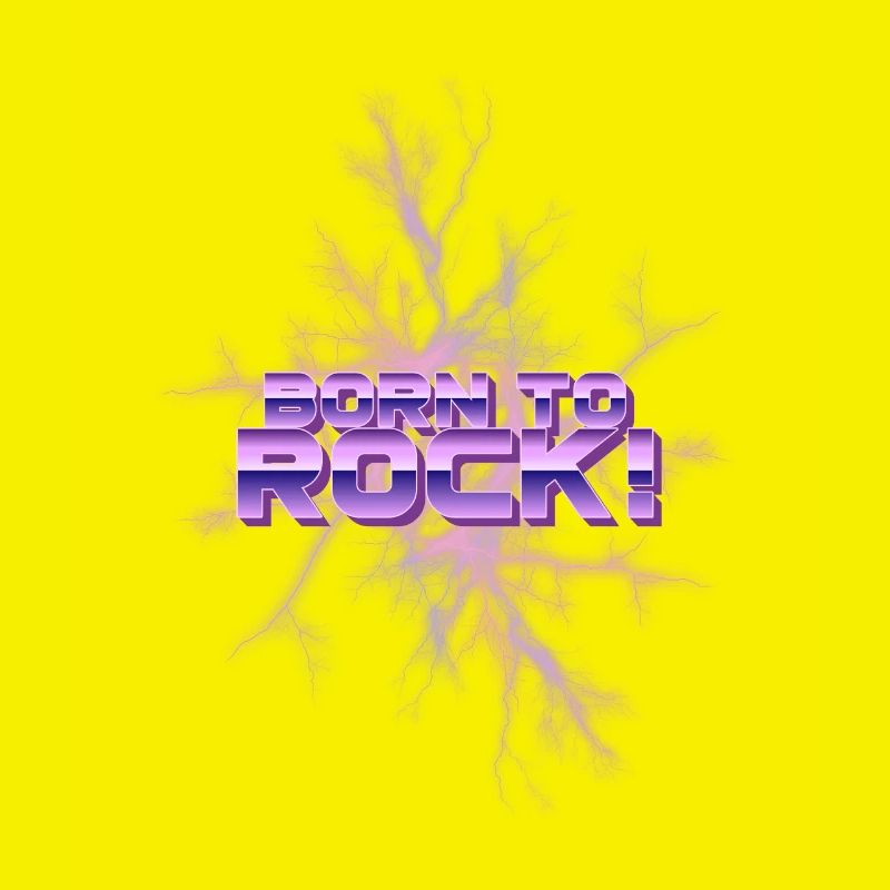 Born to Rock Neon Eis-Splash