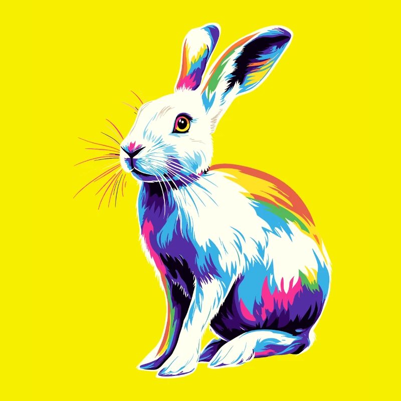 Mountain Rabbit Arctic Hare Albino Rabbit White Rabbit