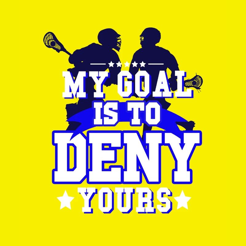 Mon objectif est de refuser votre conception de lacrosse