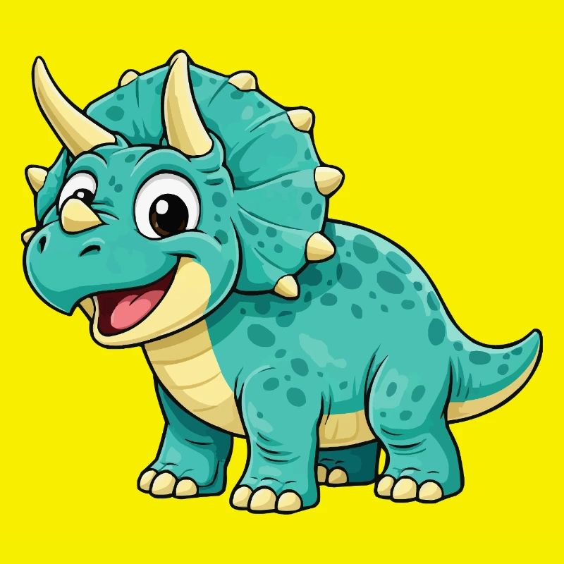 Triceratops Dino Comic