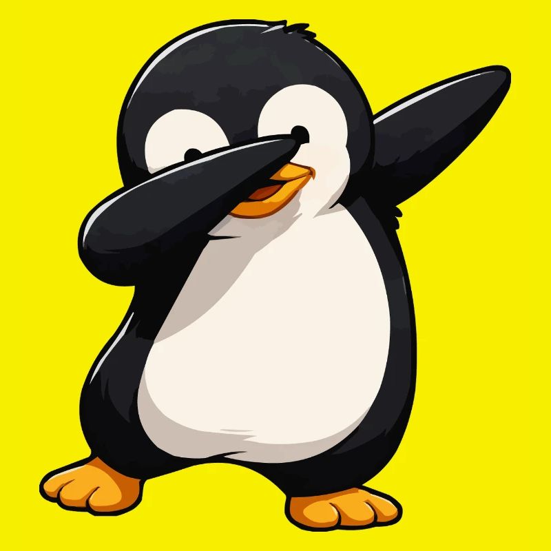Dab Penguin Comic