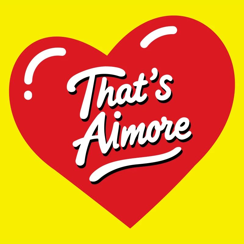 C’est le jeu de mots « AiMore » avec elle