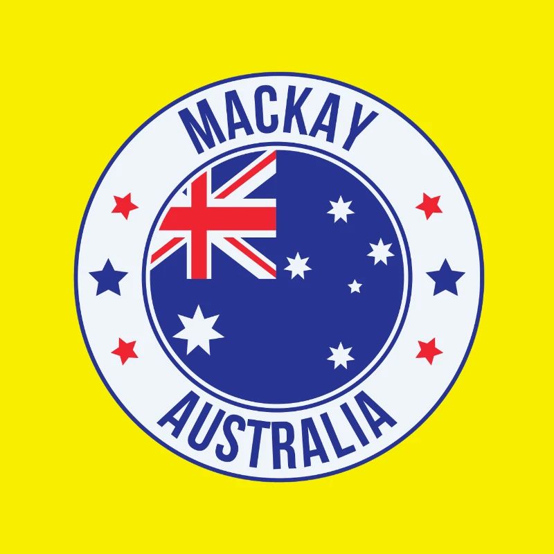 Mackay Australia Circular Emblem