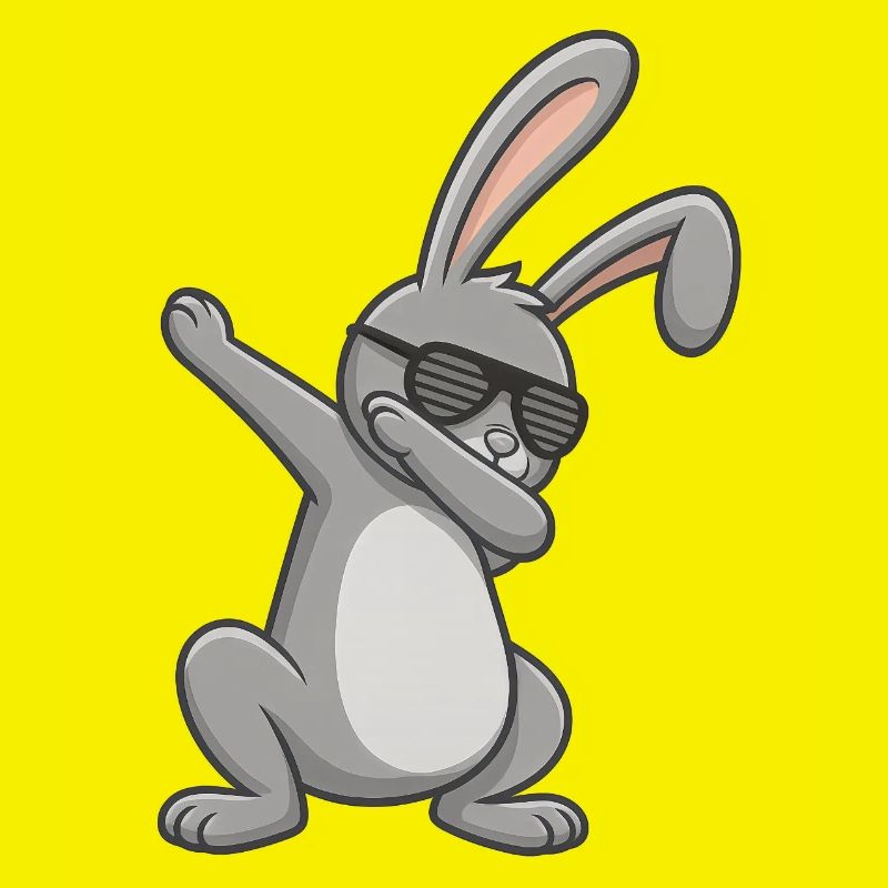 Lapin de Pâques Dab Lapin de Pâques