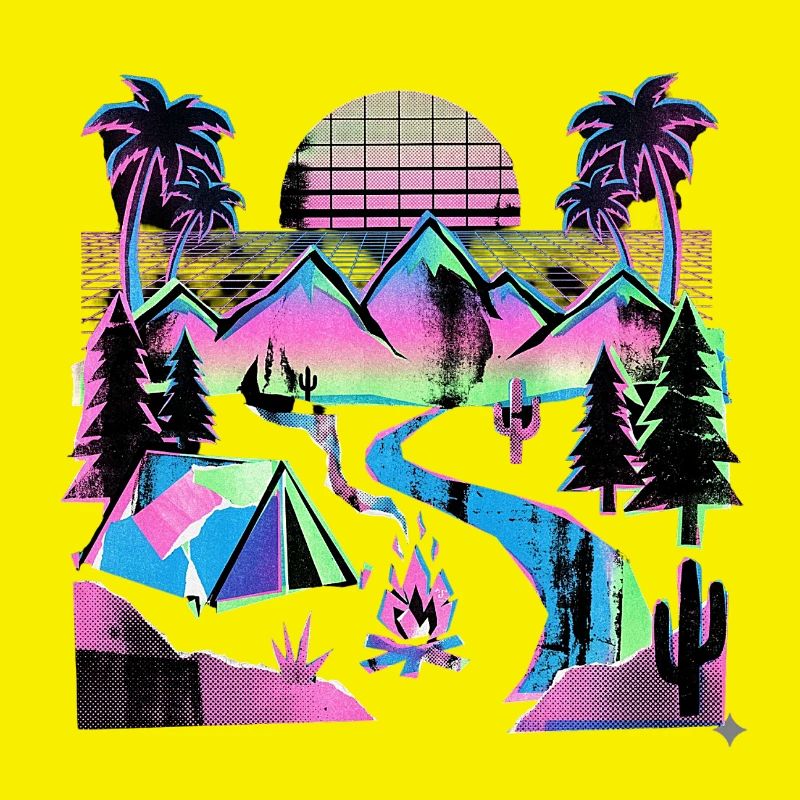 Retro Wave Camper